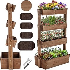 Huertos verticales para balcones pequeños para fresas