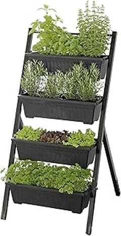 Huertos verticales para balcones pequeños para principiantes
