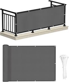 Mallas y protectores para balcones muy soleados