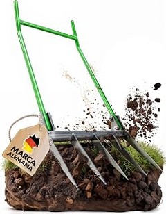 Herramientas de mano para huerto urbano con mango ergonómico