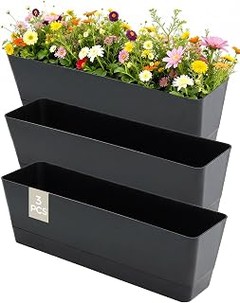 Jardineras profundas ideales para principiantes en huertos urbanos