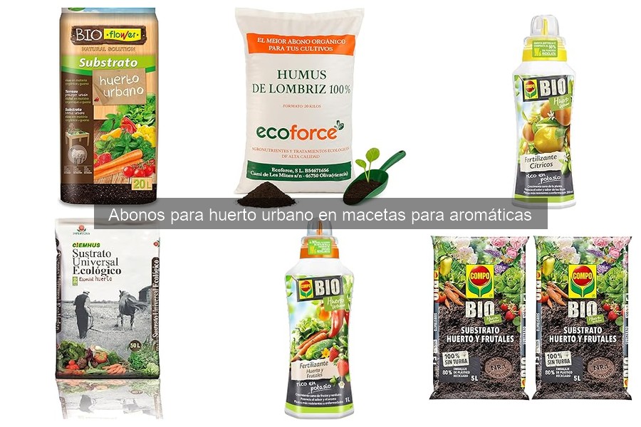 Cómo aplicar abono a plantas aromáticas en macetas