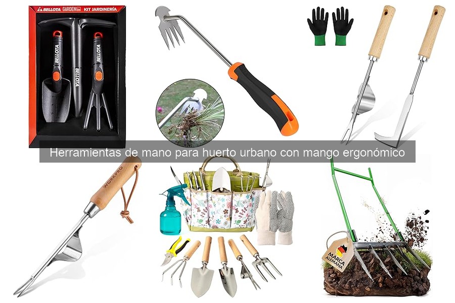 Cómo cuidar herramientas de mano para huerto urbano