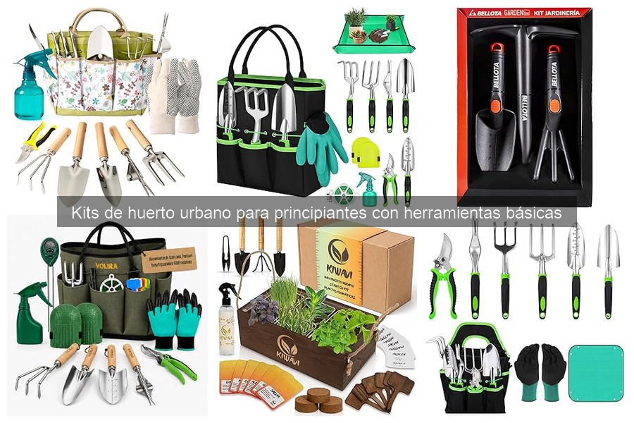 Cómo elegir el mejor kit de huerto urbano para principiantes