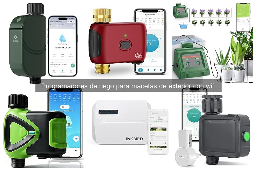 Cómo elegir el mejor programador de riego WiFi para macetas