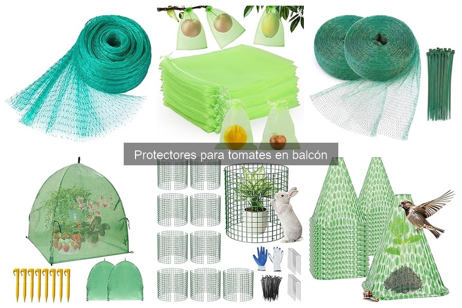 Cómo elegir el mejor protector para tomates en balcón