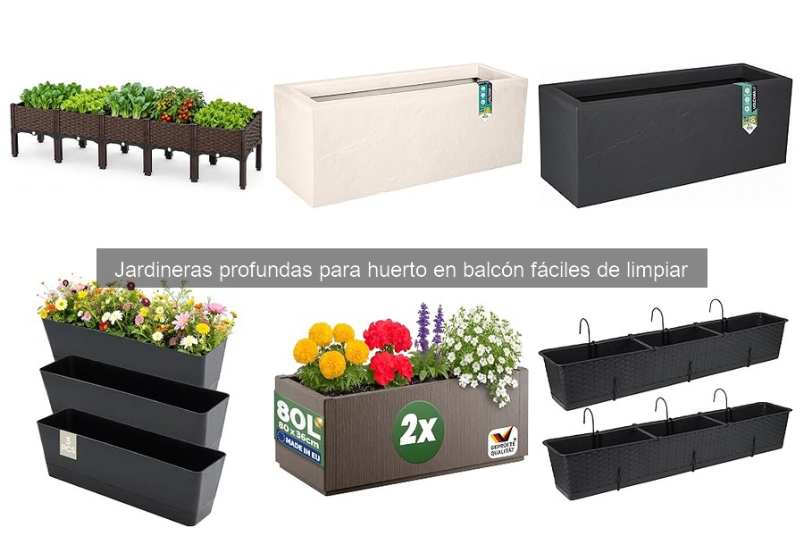 Cómo elegir la mejor jardinera profunda para tu balcón