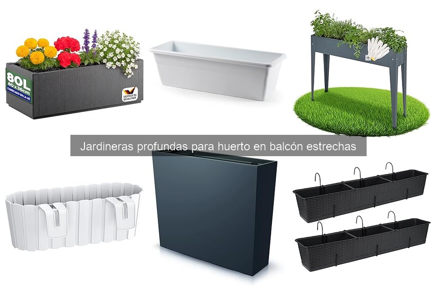 Cómo instalar jardineras profundas en balcón estrecho