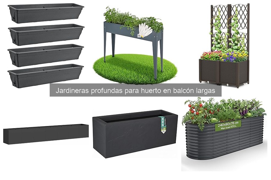 Cómo instalar y mantener jardineras profundas en tu balcón