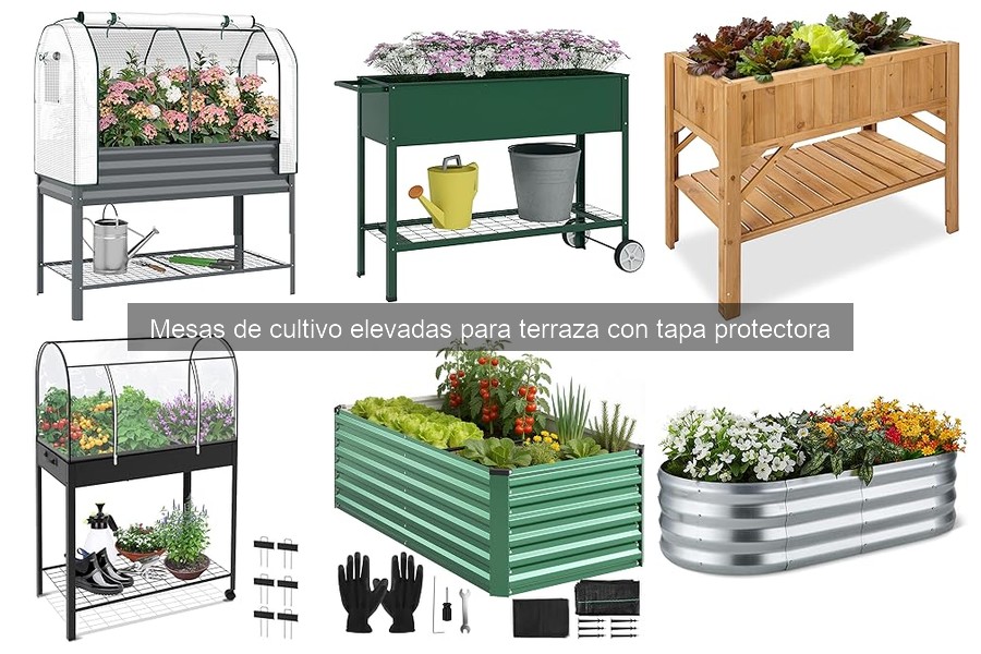 Cómo Instalar y Usar Mesas de Cultivo Elevadas con Tapa