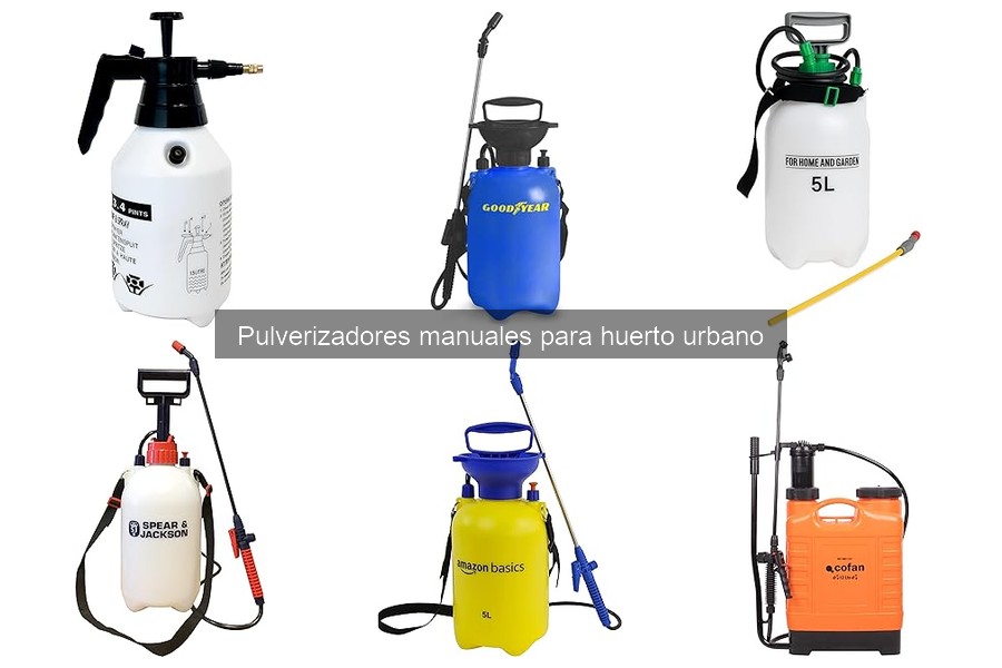 Cómo usar correctamente un pulverizador manual en huertos urbanos