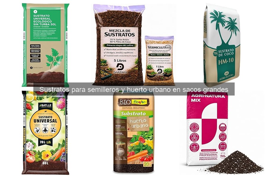 Cómo utilizar y mantener sustratos en sacos grandes para huertos