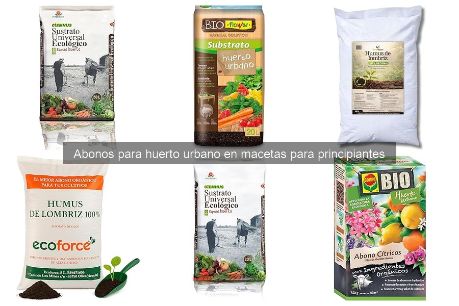 Comparativa de abonos para huerto urbano: mejores marcas 2026