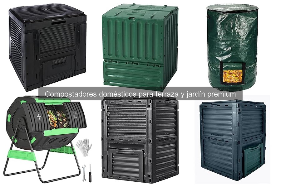 Comparativa de Compostadores de Terraza para Espacios Pequeños