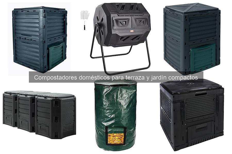 Comparativa de los Mejores Compostadores Compactos para Terraza