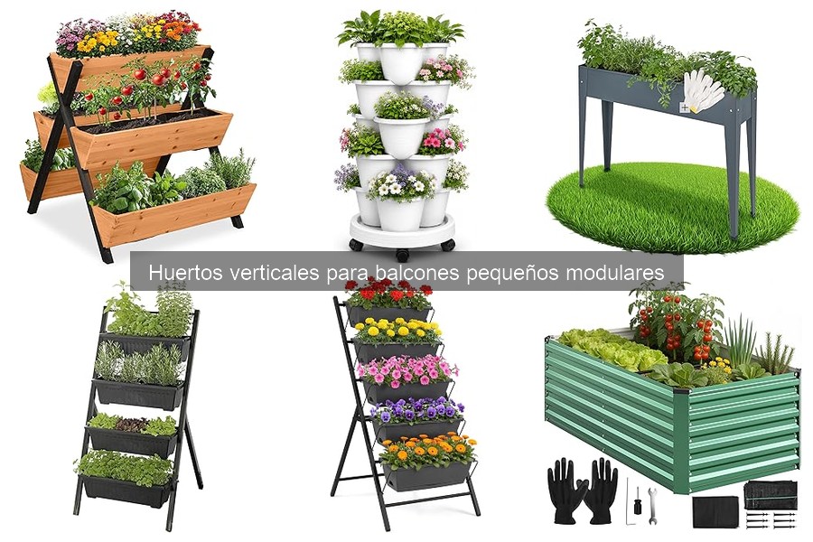 Comparativa de los Mejores Huertos Verticales Modulares para Balcones