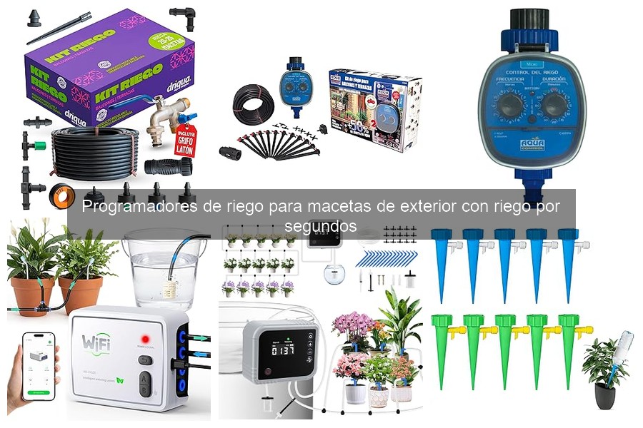 Comparativa de los Mejores Programadores de Riego para Macetas