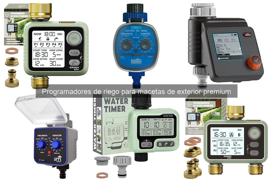 Comparativa de los Mejores Programadores de Riego Premium