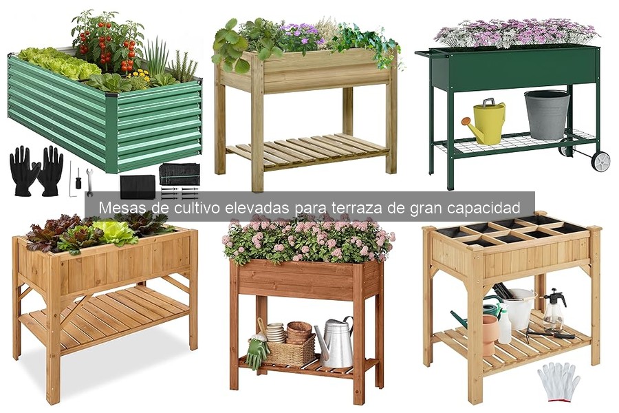 Comparativa de Mesas de Cultivo Elevadas para Terrazas 2026