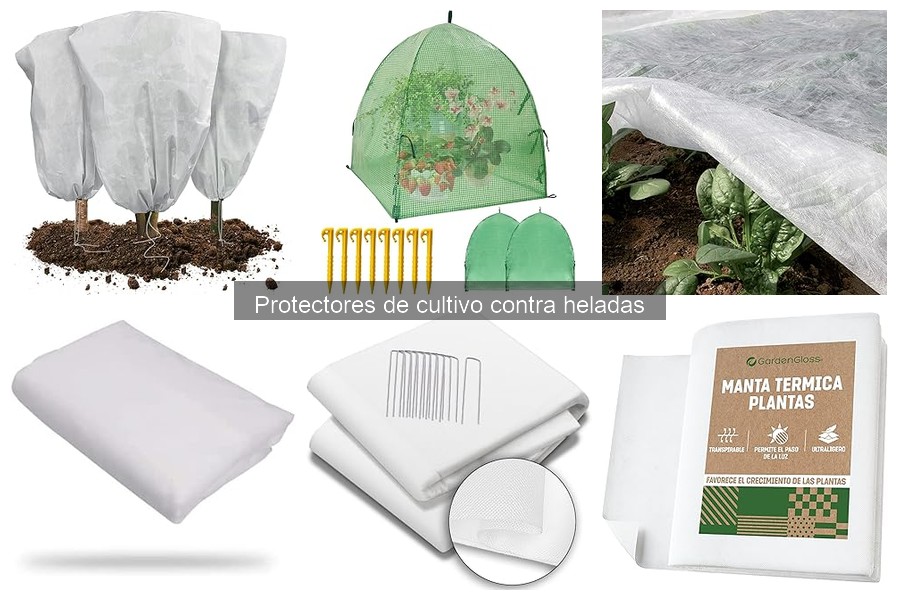 Comparativa de Protectores de Cultivo Contra Heladas