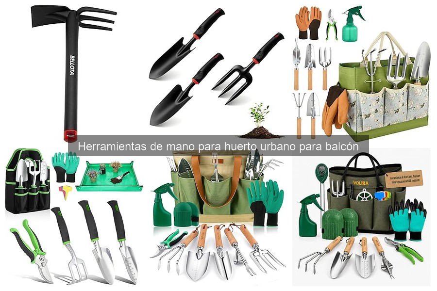 Consejos para el uso y mantenimiento de herramientas de huerto urbano