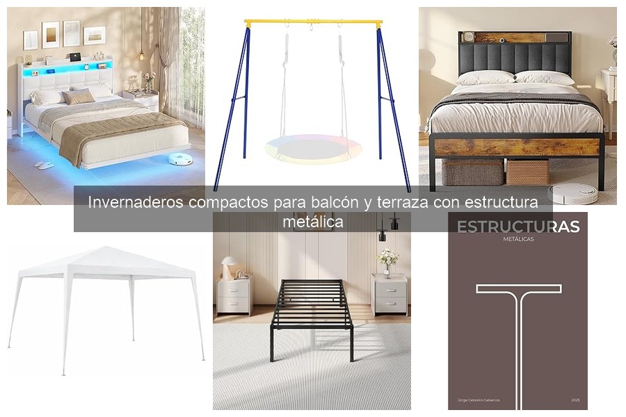 Elige el invernadero compacto ideal para tu balcón