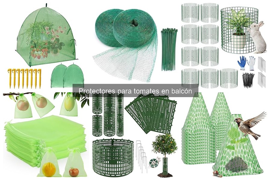Errores comunes al usar protectores para tomates en balcón