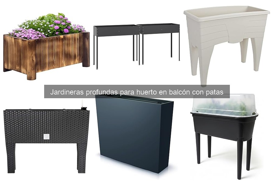 Guía de compra de jardineras profundas para huerto en balcón