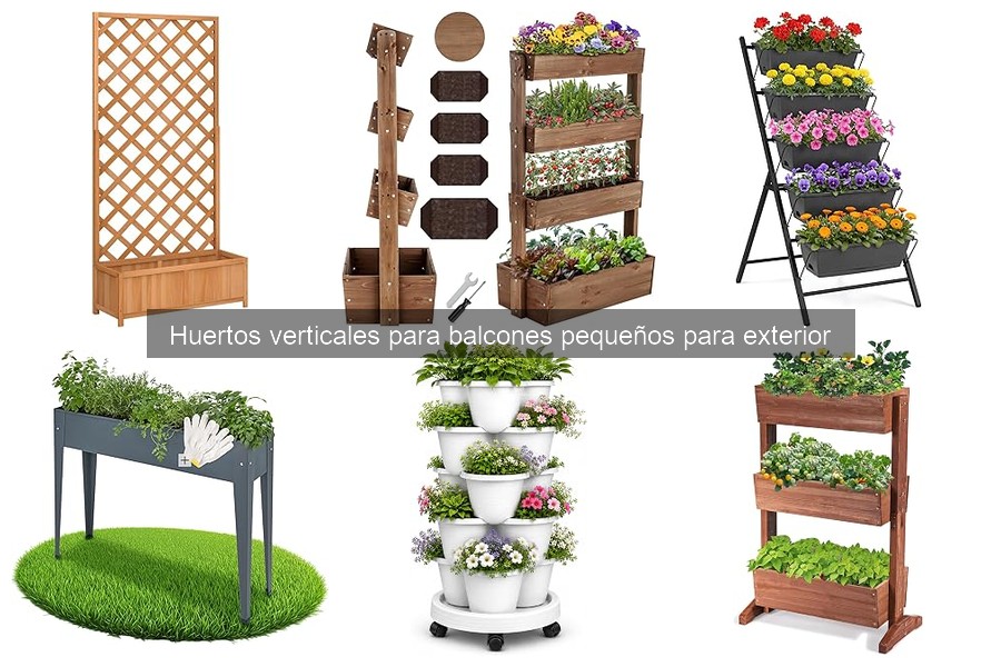 Guía para elegir el mejor huerto vertical para balcones pequeños