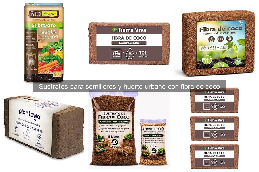 Guía para elegir el sustrato de fibra de coco ideal para tu huerto