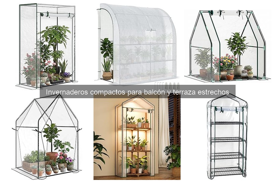 Guía para elegir invernaderos compactos para balcones estrechos