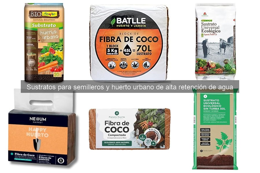 Guía para seleccionar sustratos para huertos urbanos