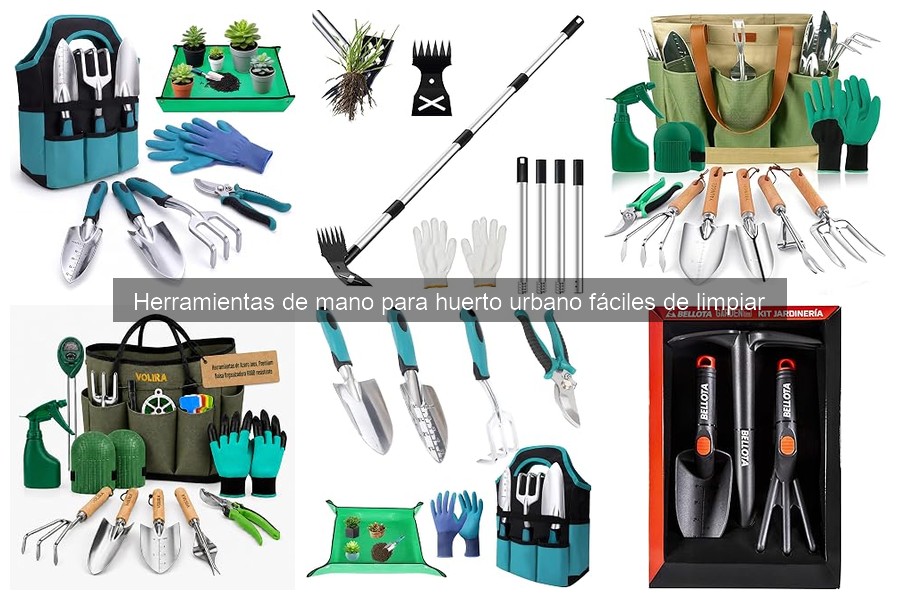 Herramientas de Mano para Huerto Urbano: Guía de Selección