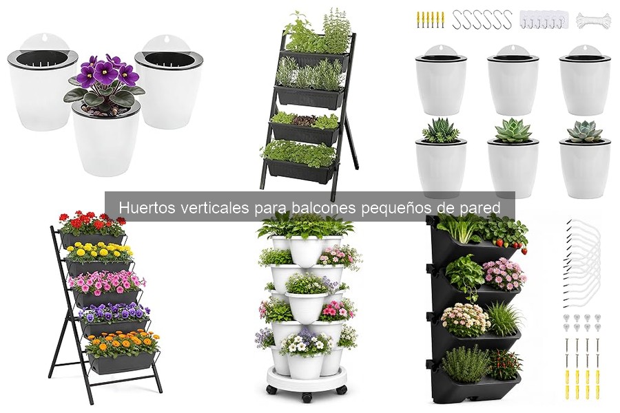 Huertos verticales para balcones pequeños: ¿Qué son y cómo son?