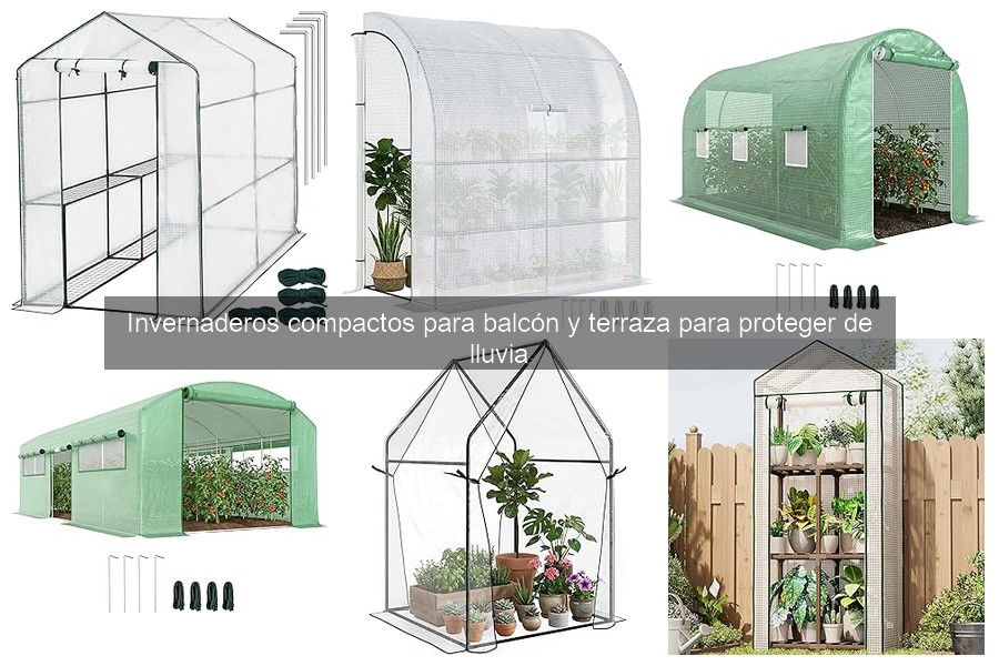 Invernaderos compactos para balcón: beneficios y características