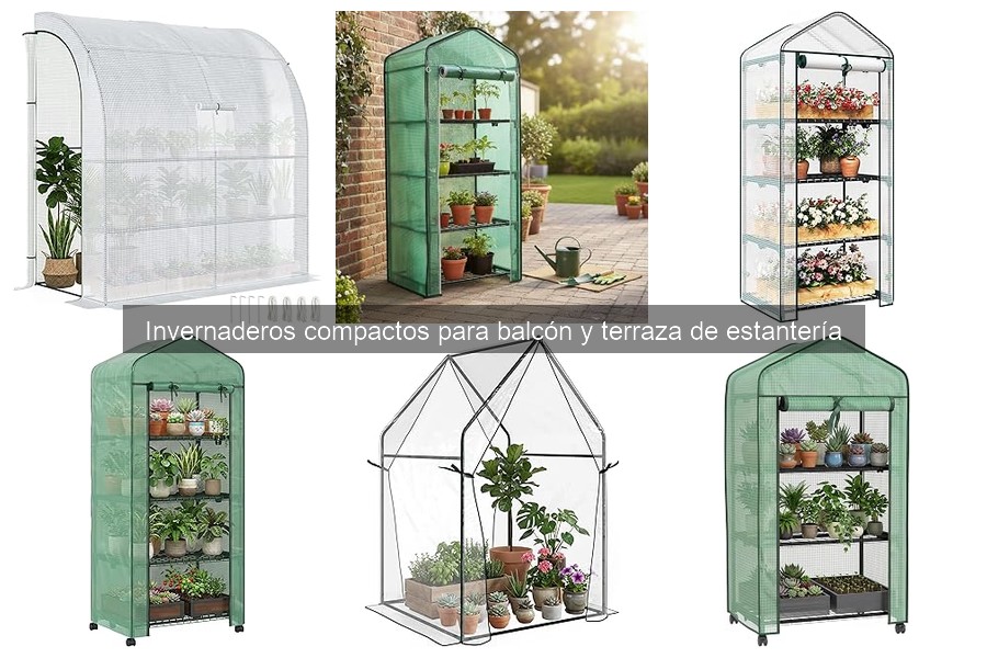 Invernaderos Compactos para Balcón y Terraza: Beneficios y Características