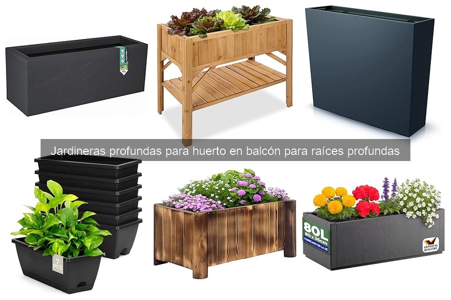 Jardineras Profundas: Beneficios para tu Huerto en Balcón
