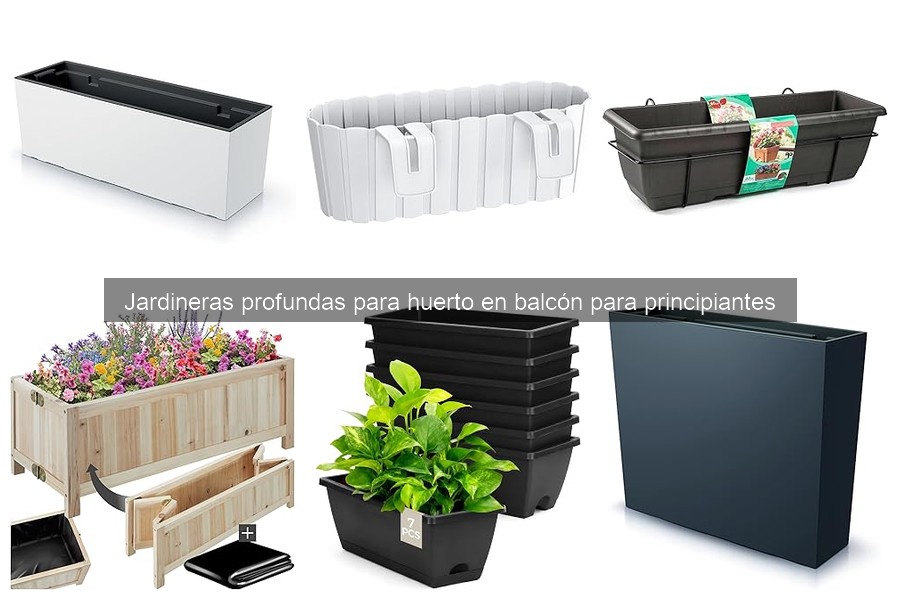 Jardineras Profundas: Ideales para tu Huerto en Balcón