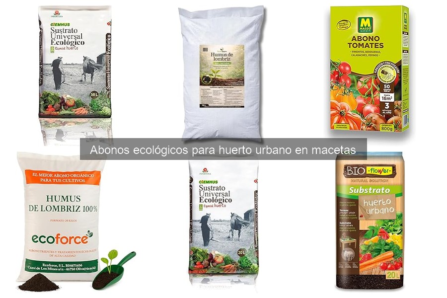 Mejores abonos ecológicos para cultivo en macetas 2026
