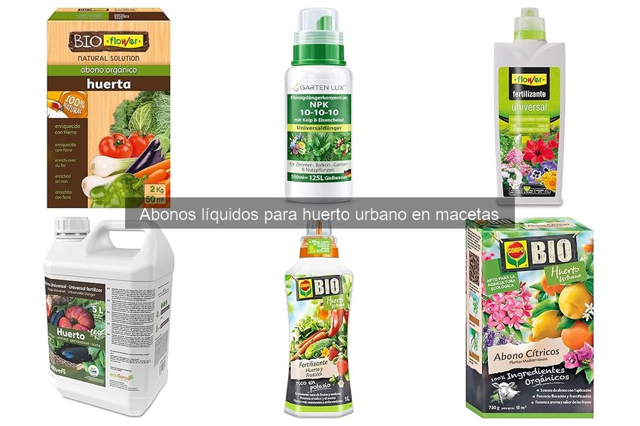 Mejores abonos líquidos para tomates en macetas 2026