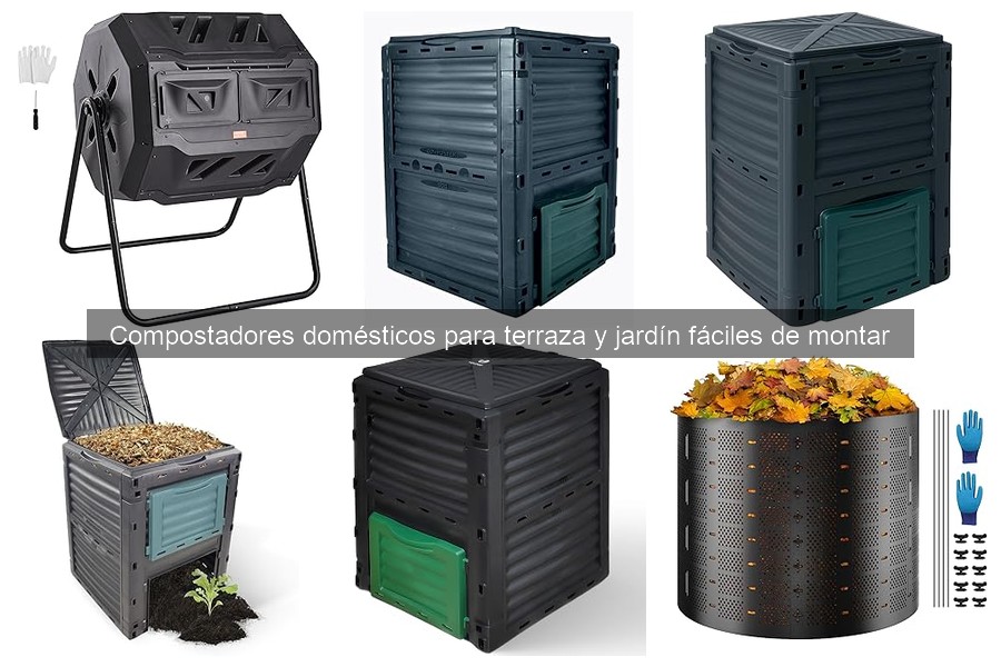 Mejores compostadores domésticos para terrazas pequeñas 2026