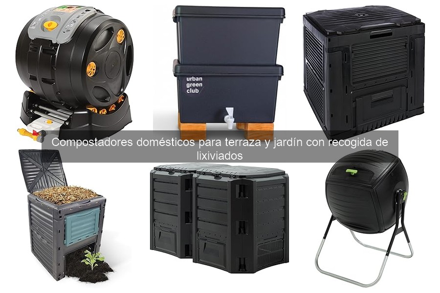 Mejores compostadores para terrazas con lixiviados en 2026
