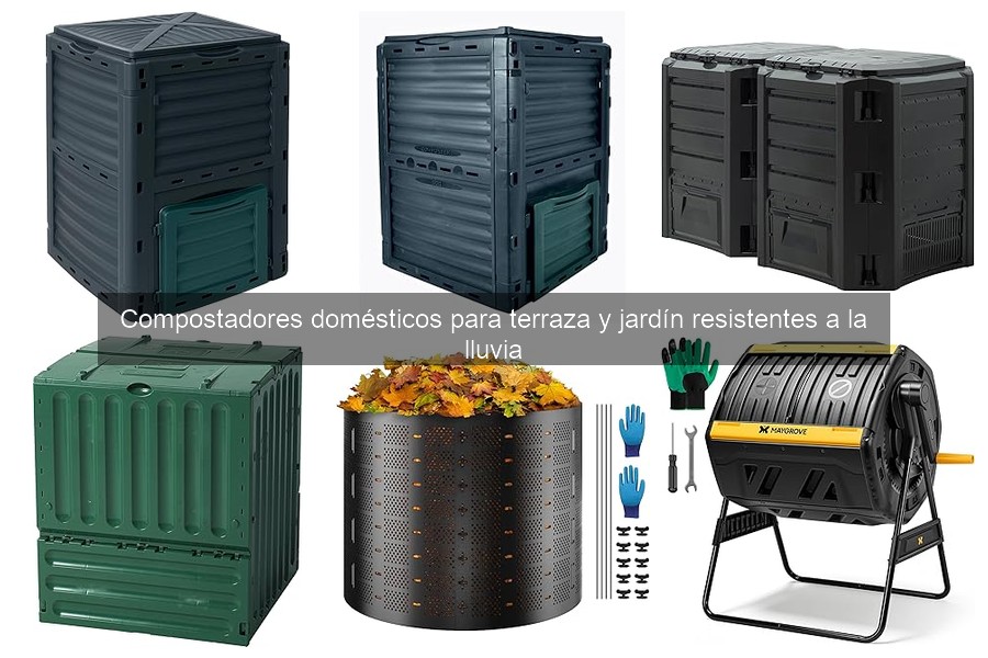 Mejores compostadores resistentes a la lluvia para terrazas 2026