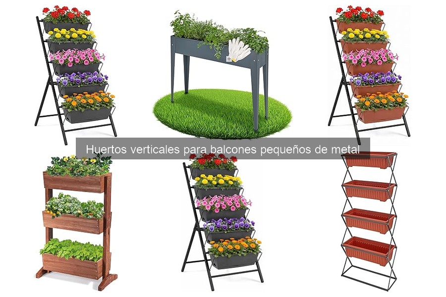 Mejores huertos verticales de metal para espacios pequeños 2023
