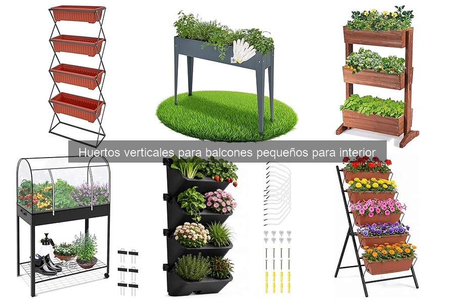 Mejores huertos verticales para balcones pequeños en 2026