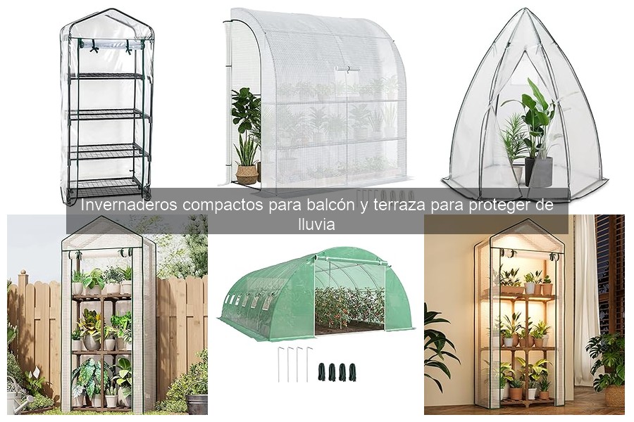 Mejores invernaderos compactos para balcón en 2024