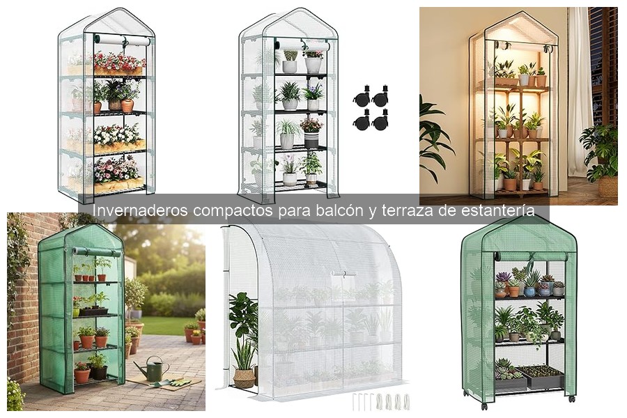 Mejores invernaderos compactos para balcones en 2023