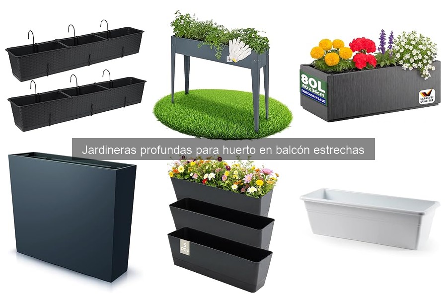 Mejores jardineras profundas para balcones estrechos 2026