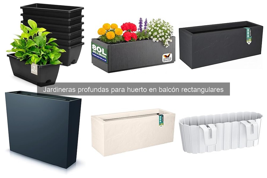 Mejores jardineras profundas para hortalizas en balcón 2026