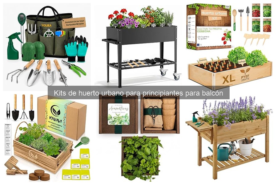 Mejores kits de huerto urbano para balcón en 2023